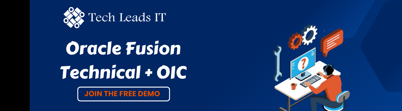 Master Oracle Fusion Technical + OIC Training Demo