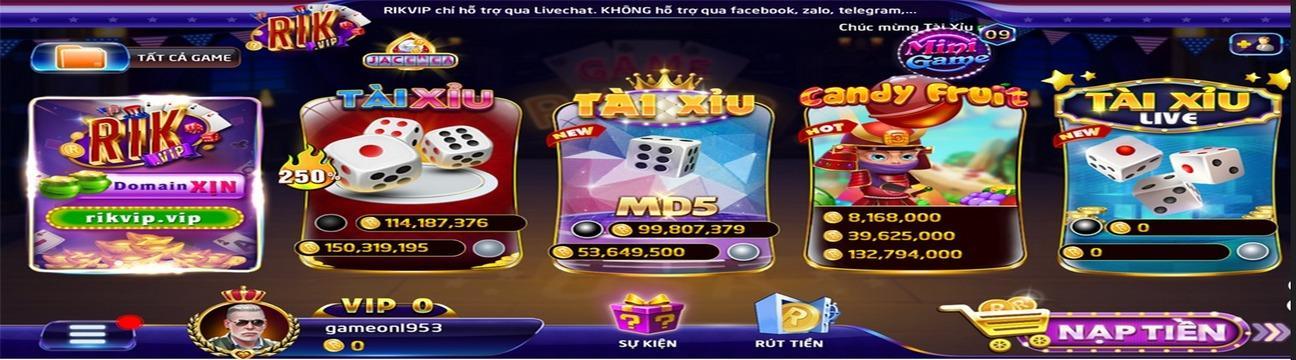 Cổng Game  Rikvip