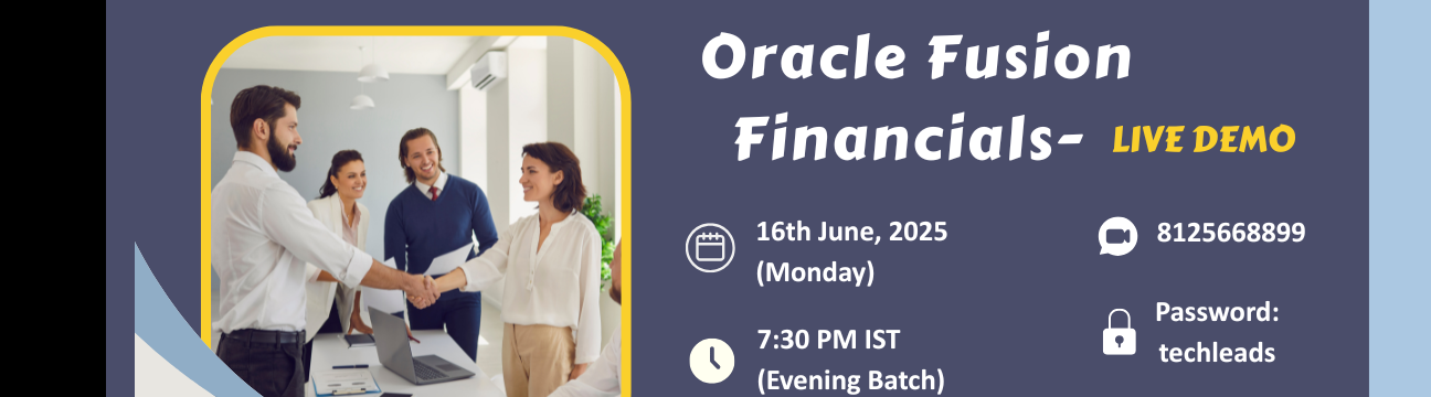Master Oracle Fusion Financials Online Demo