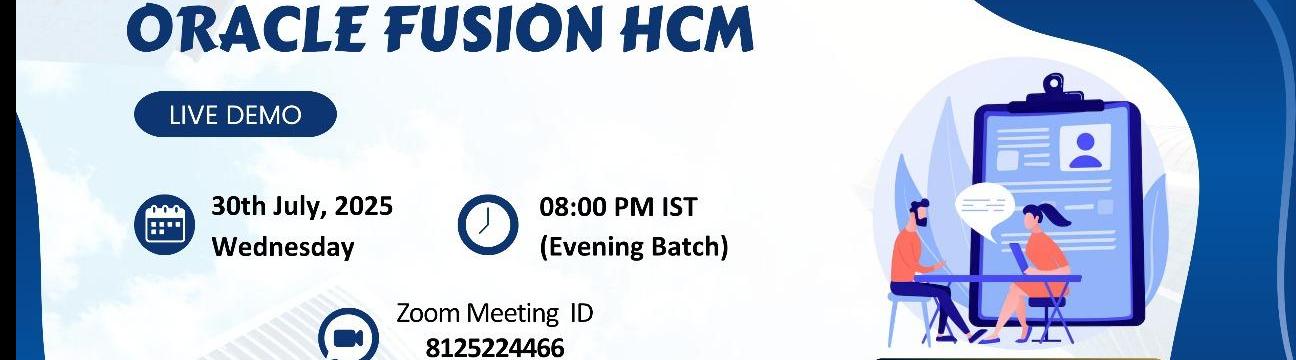 Master Oracle Fusion HCM cloud online training 