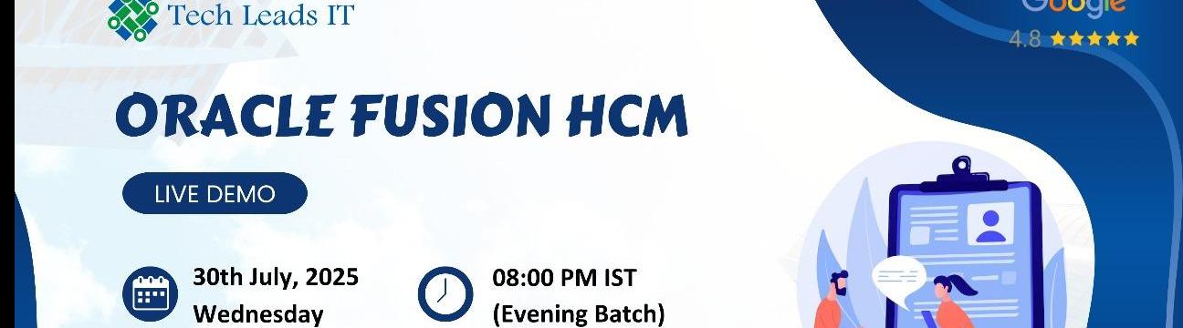 Free Oracle HCM online training Live-demo