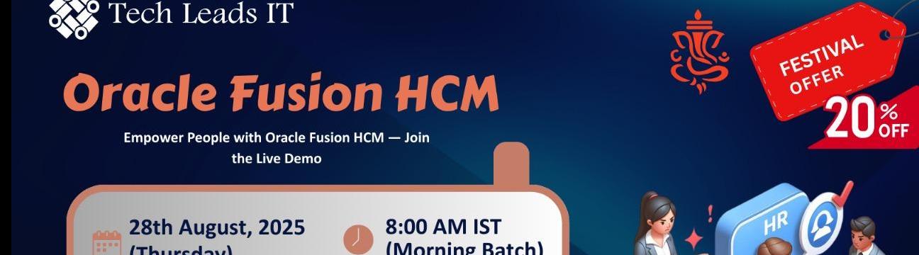 Oracle Fusion Free Live Demo -Tech Leads It