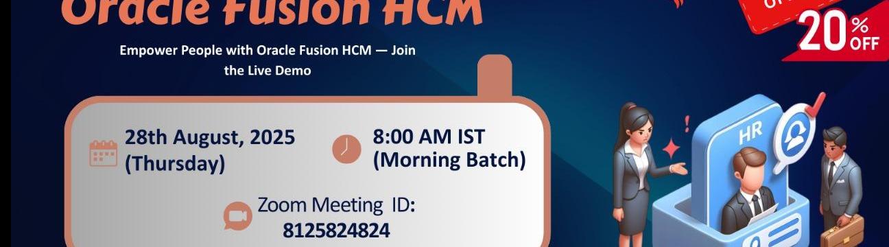 Free Oracle Fusion HCM Online Training |Tech Leads IT