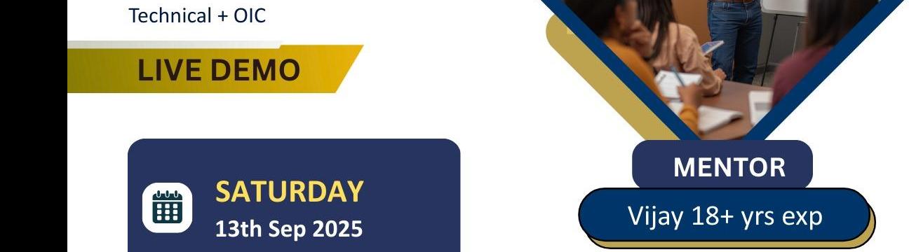 Start Oracle Fusion Technical Course - Live Demo